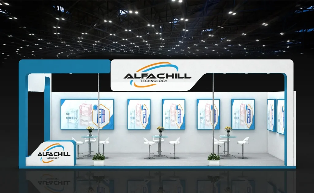 Exhibition stand installation