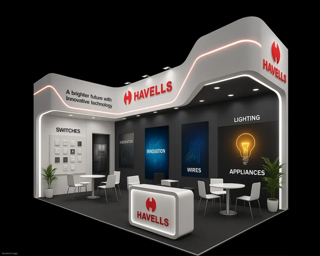 Booth Design for Industrial Products
