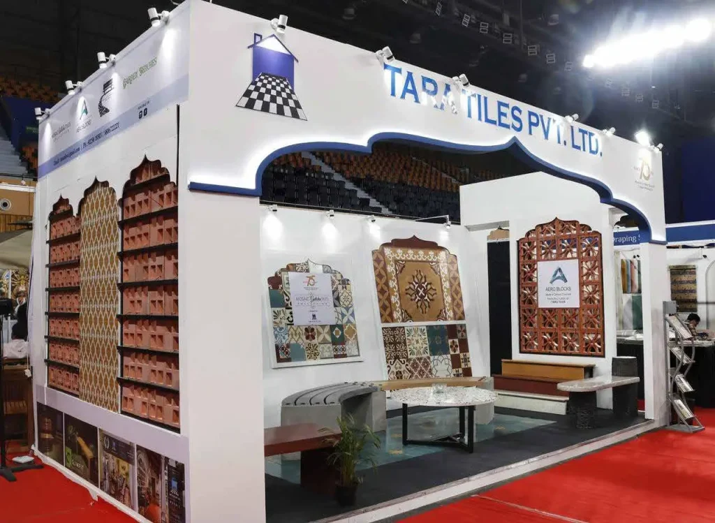 Stall design for exhibition in Hydrabad
