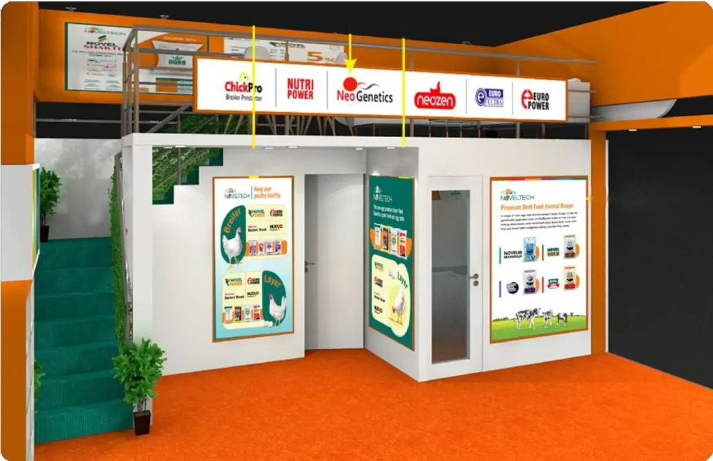 Double Decker Stand for Exhibitions in Delhi