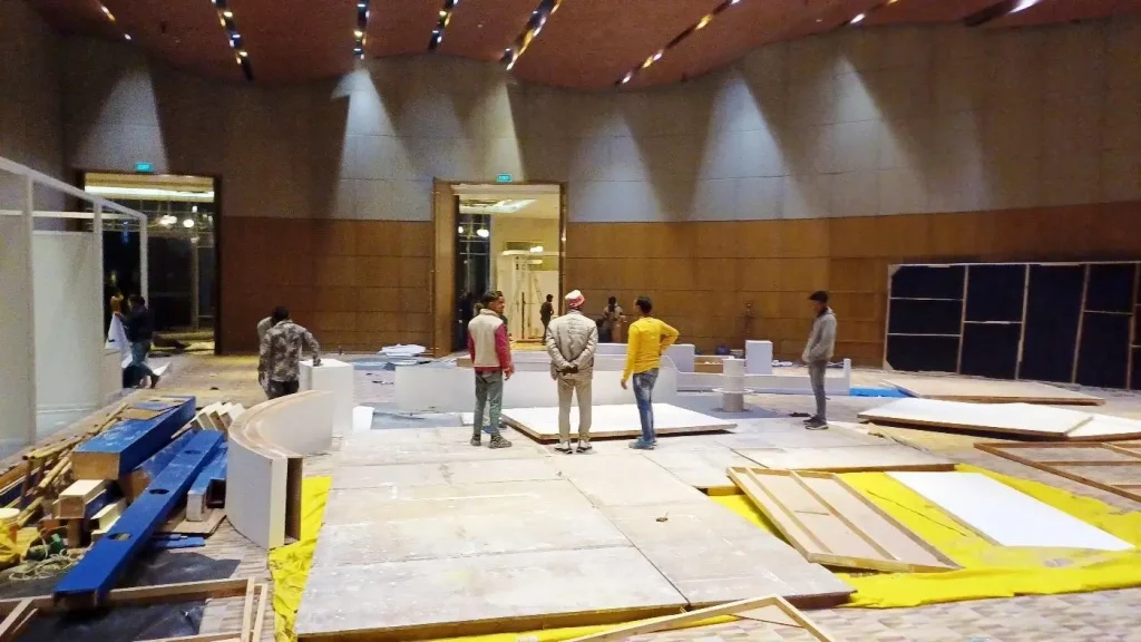 Modular Exhibition Booth Construction