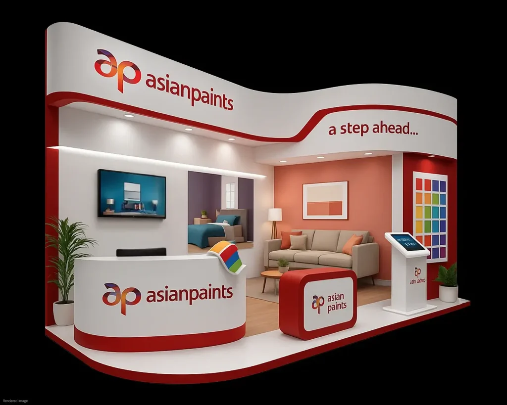 Custom Trade Show Booth Design for Manufacturing