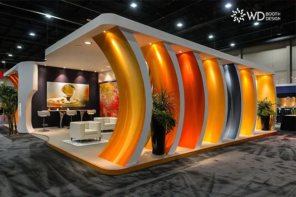 Custom stall design for exhibition