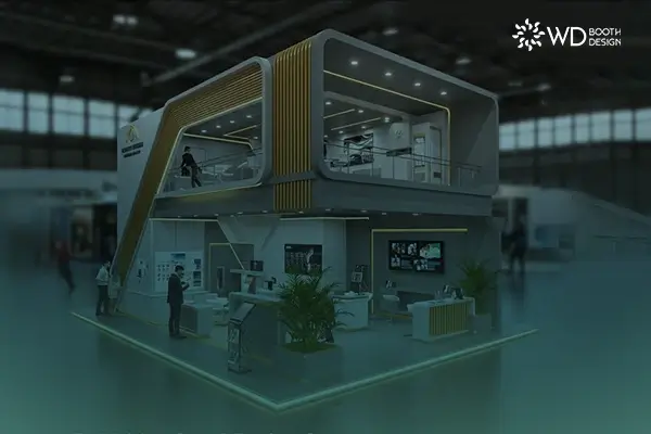 6 Innovative Architectural Elements in Exhibition Double-Decker Stand for the Real Estate Industry